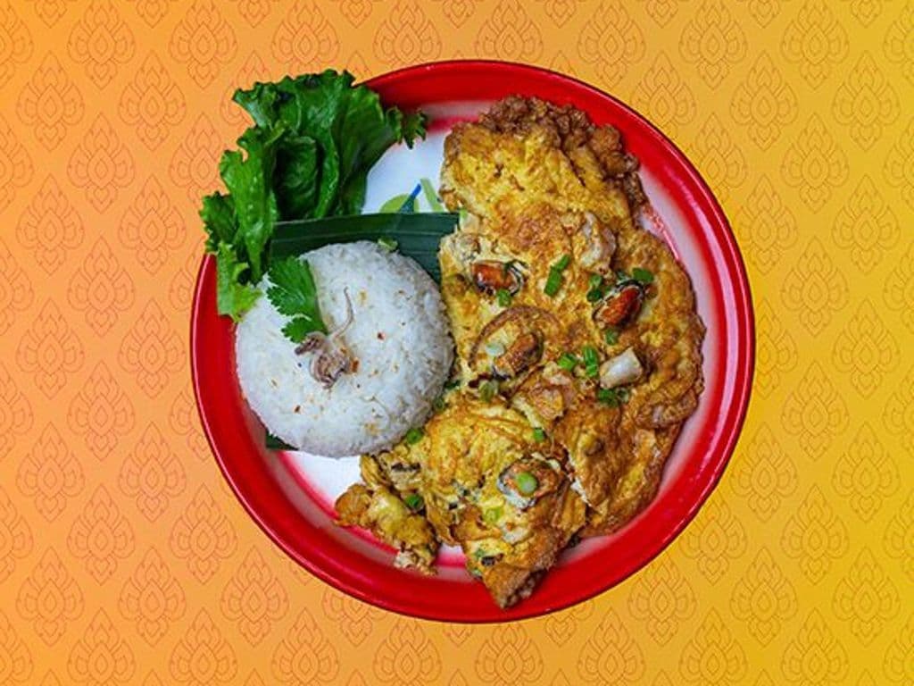 Omelette Thai aux fruits de mer | Seafood Thai Omelet