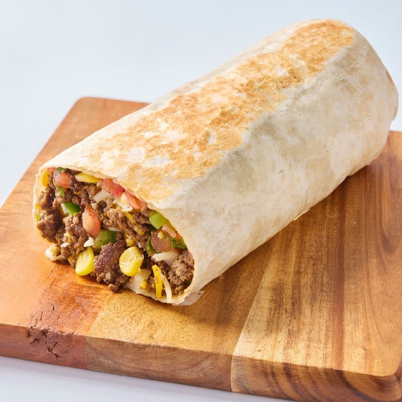 Ground Beef Burrito