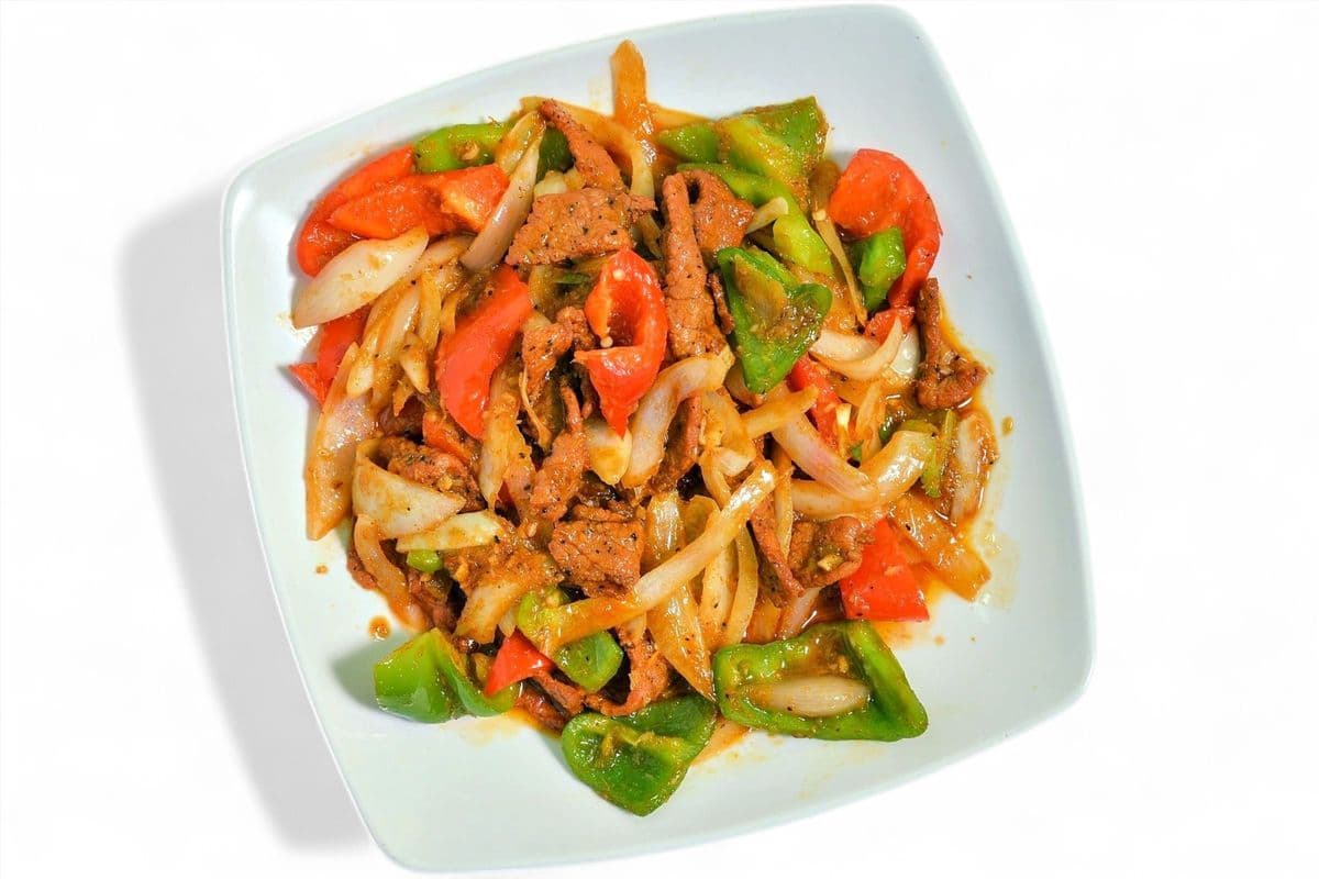 B129. Bò Xào Xả Ớt