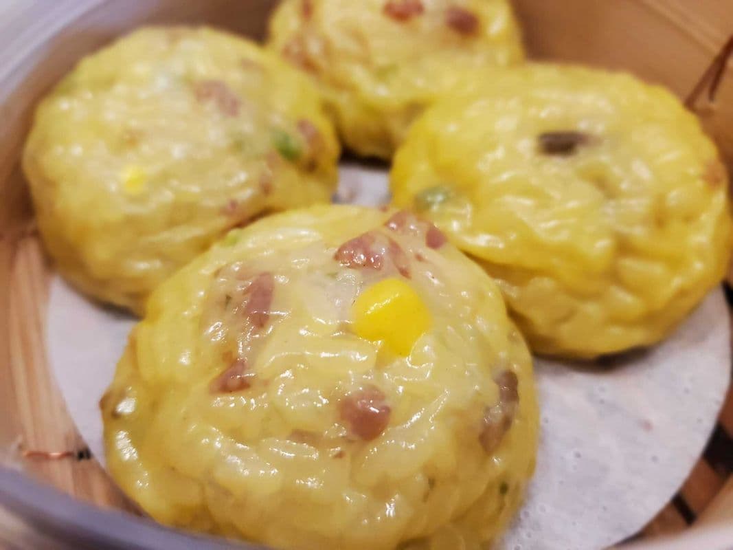Bite-Sized Sticky Rice Buns 一口糯米包 (4 pcs)
