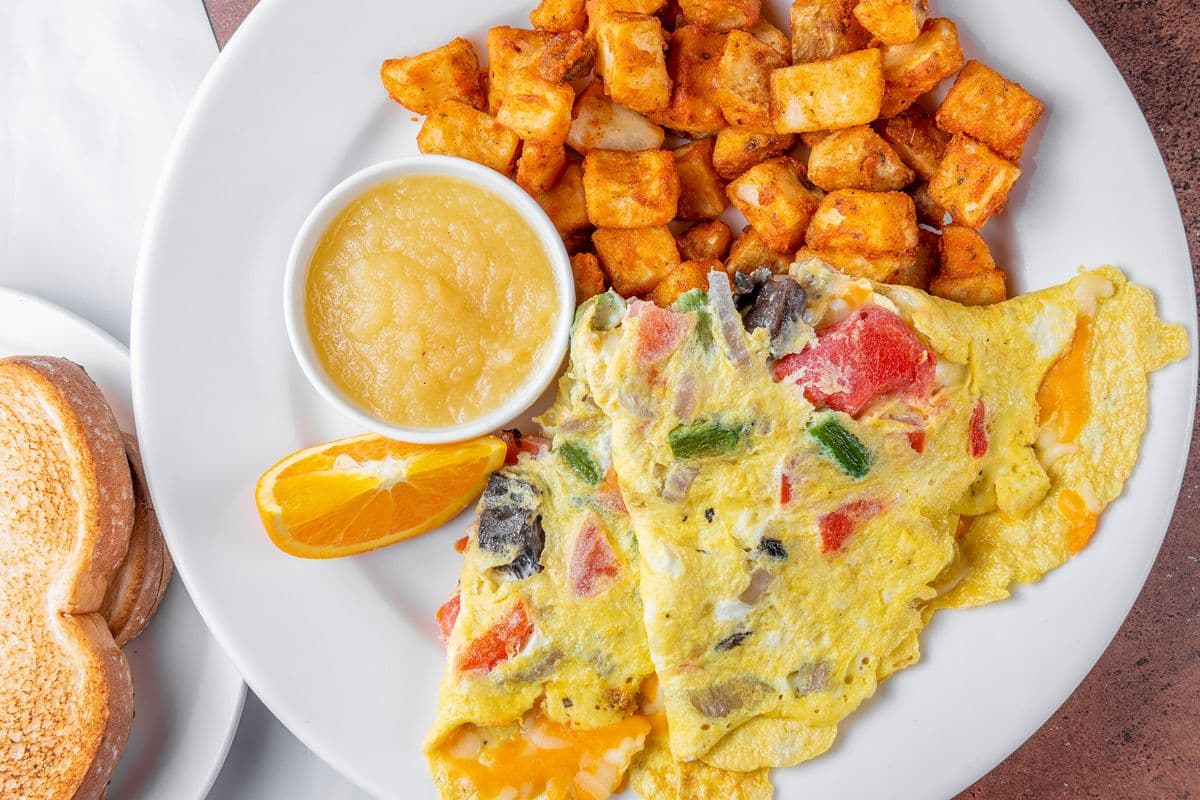 Omelette végétarienne / Vegetarian Omelette