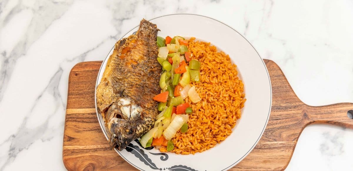 Jollof Rice with Fish