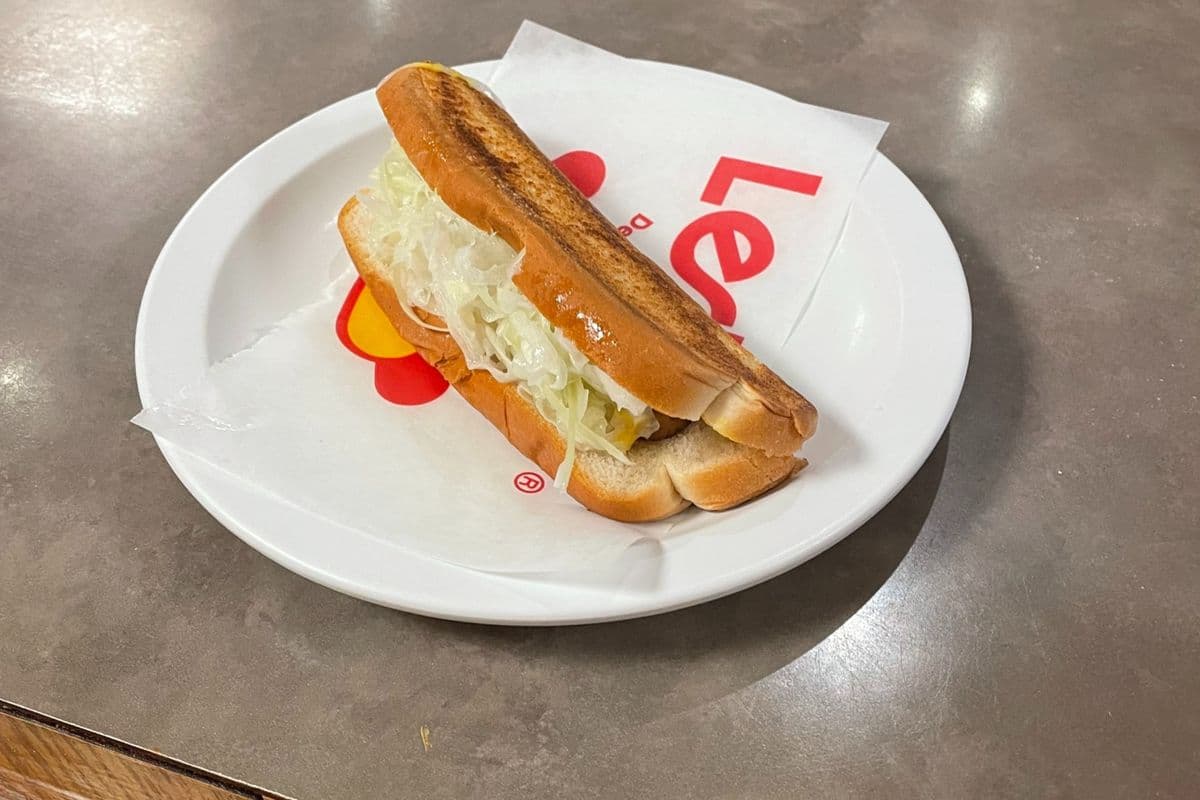 Hot-dog toasté