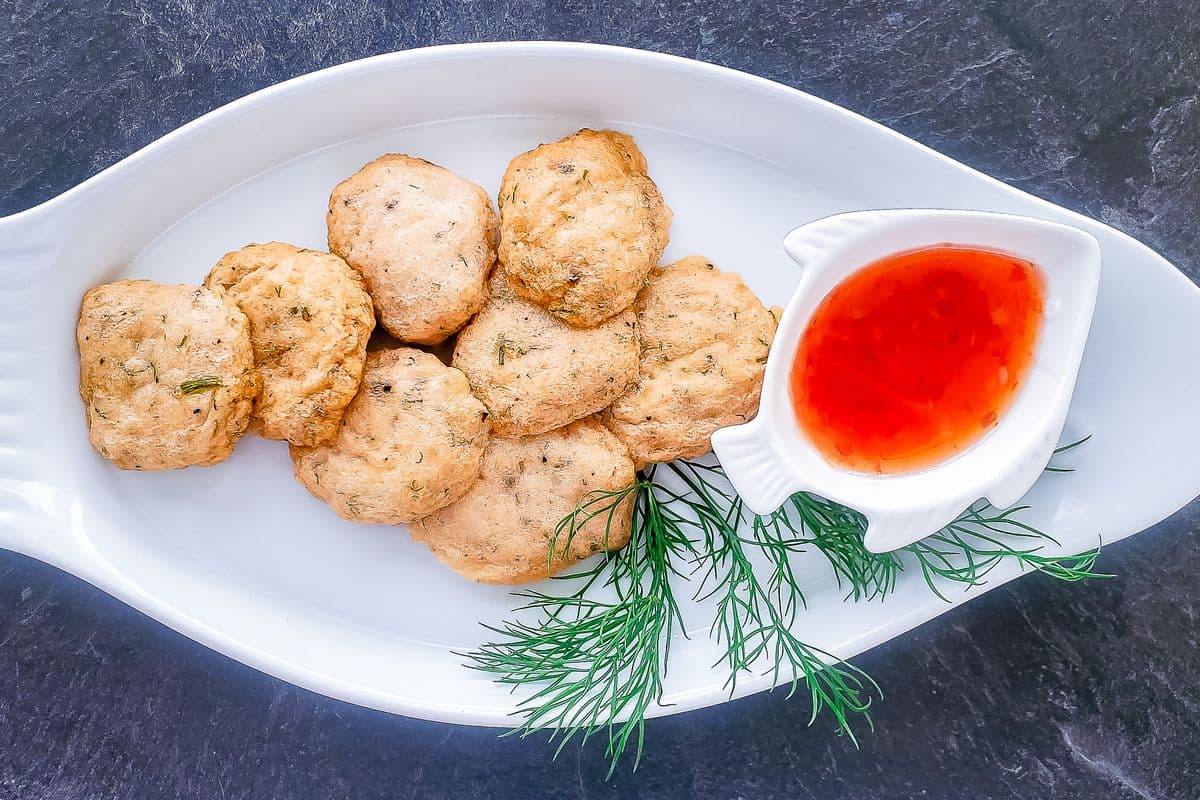 A9. Deep-Fried Squid Cakes (Chả Mực)