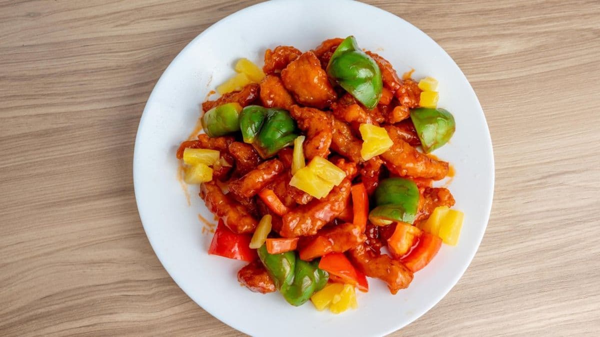 Sweet and Sour Pork with Pineapples