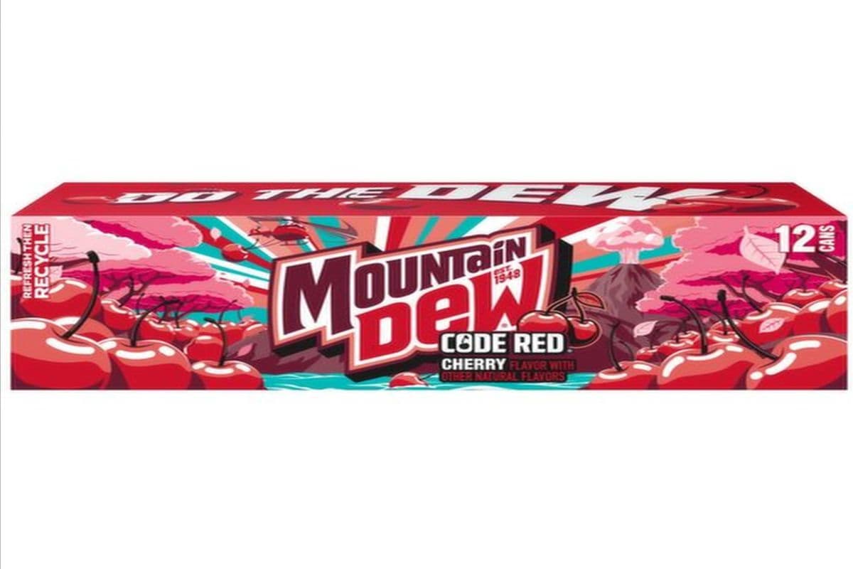 Mtn dew code red cherry