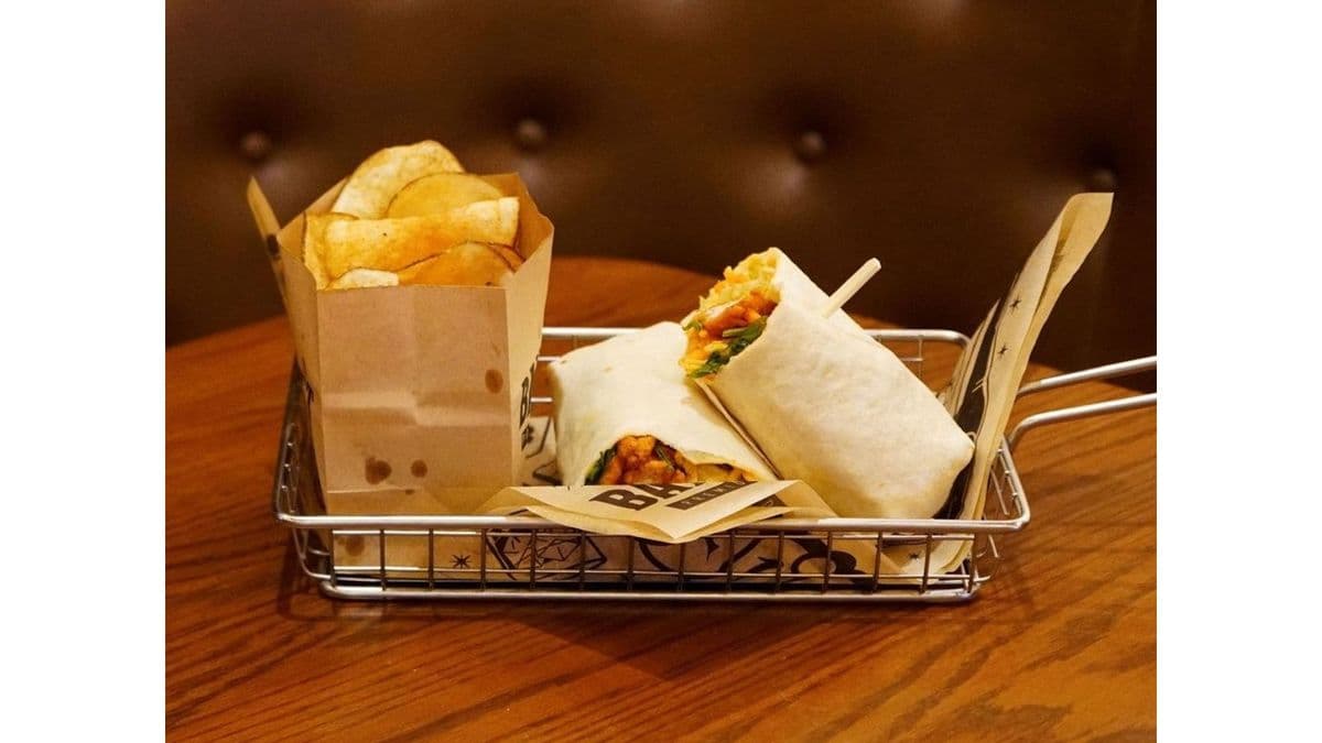 Korean Fried Chicken Wrap