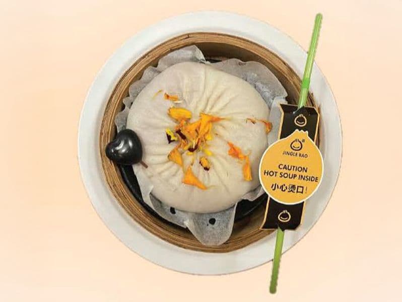 (A02)超大小笼包(1件)(A02)招牌超大灌汤包(1件)