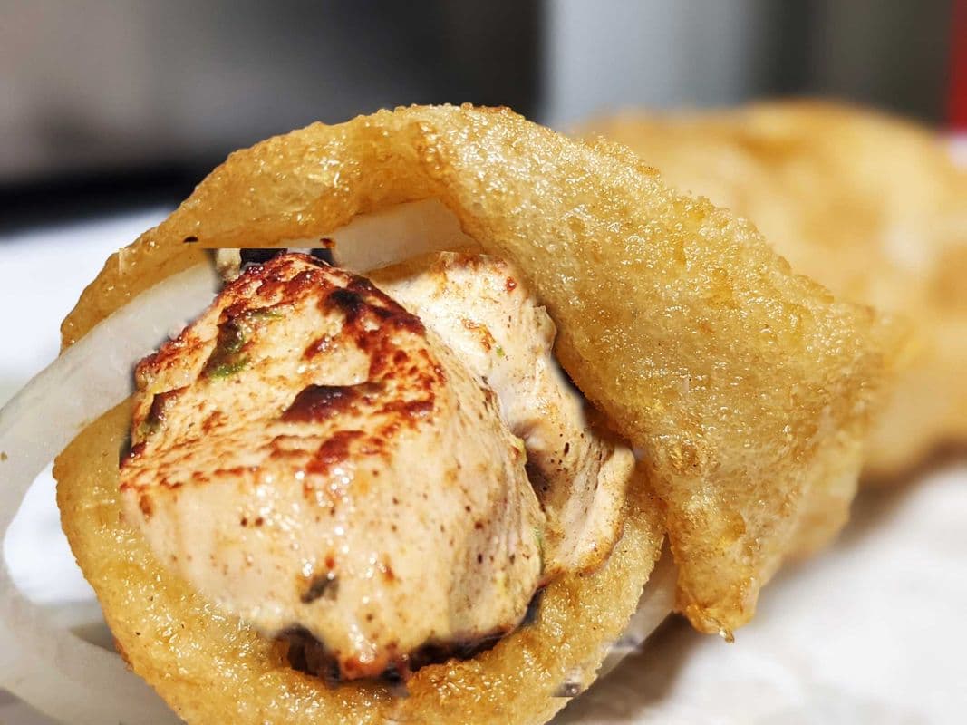 Chicken Malai Boti Roll