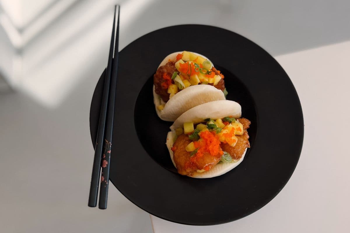 Bun crevettes Bang Bang - Babillard (1 mcx)