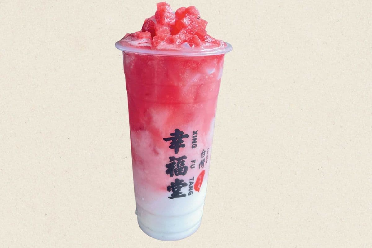 Watermelon Slush w Lychee Jelly (Large) (700 ml)