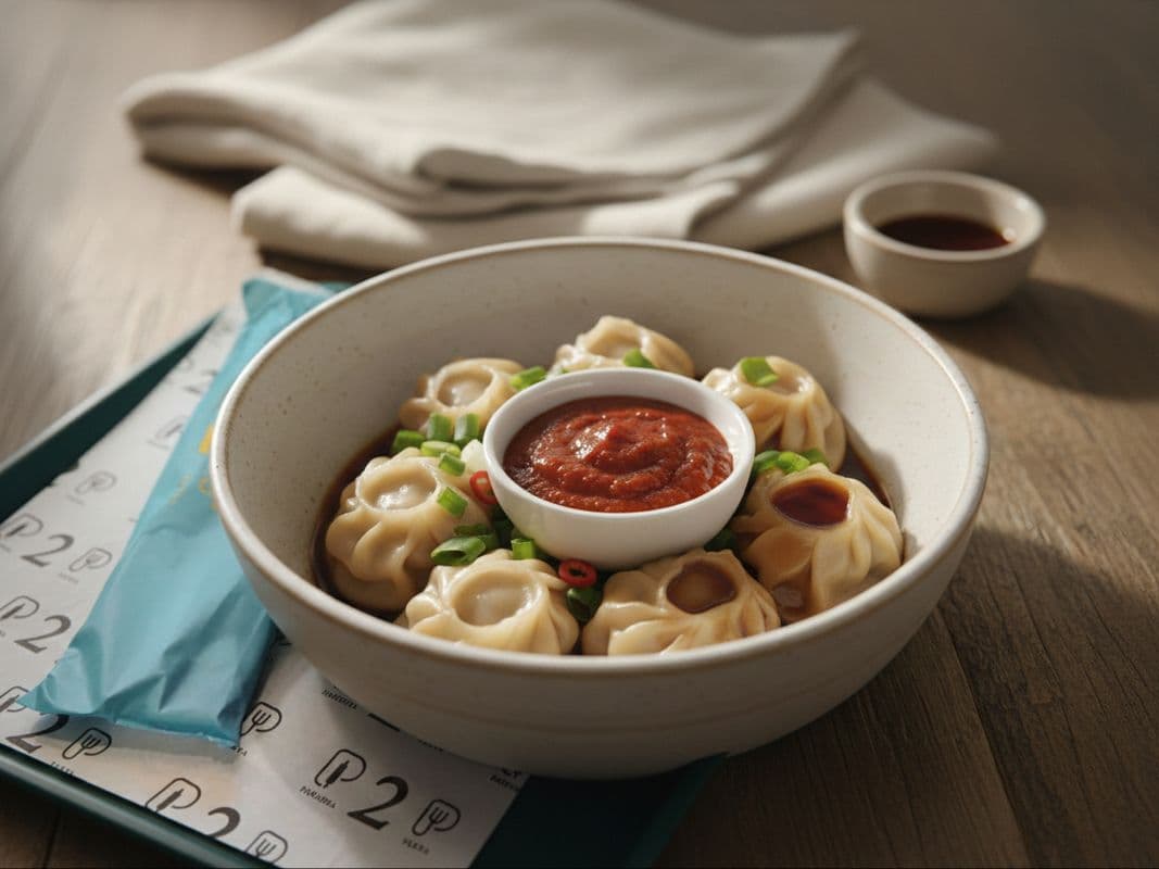 Steamed Momos (8 Pcs)