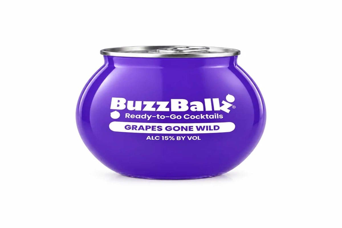 152301. BUZZBALLZ COCKTAIL GRAPES GONE WILD (1 x 200ml)