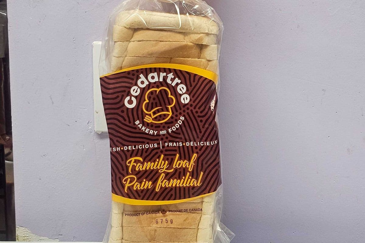 Cedartree Sliced Bread (675 g)