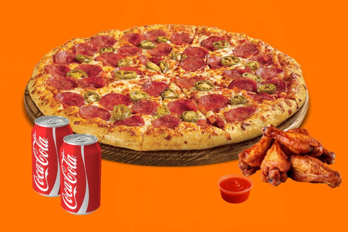 Small Pizza & 6 Wings Special