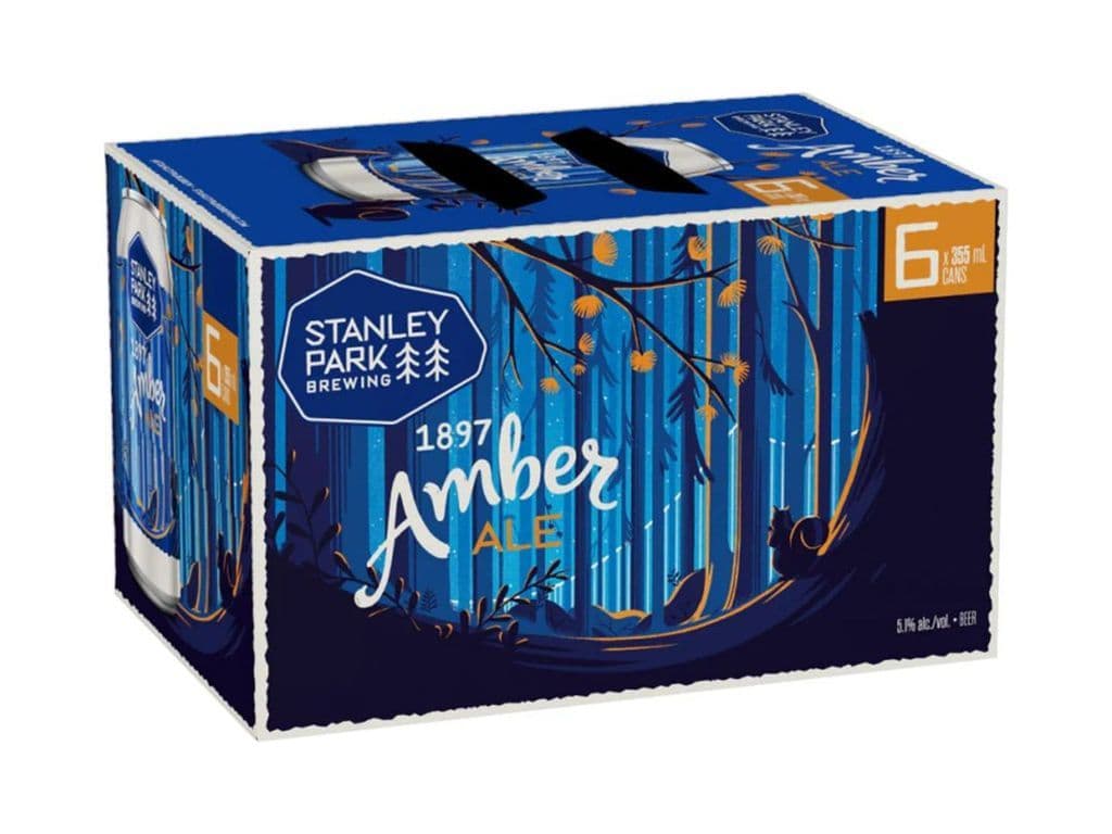 Stanley Park Brewing Amber Cans (355 ml x 6 ct)