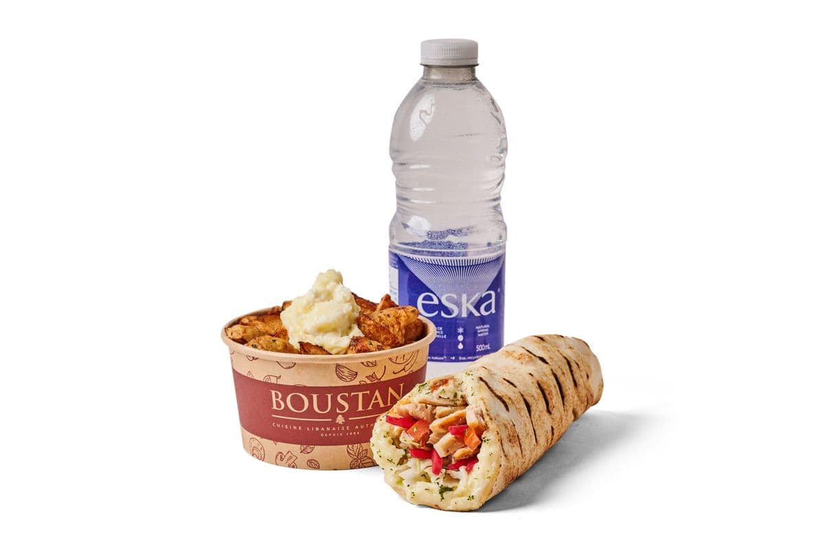 Boustan Chicken Pita Combo