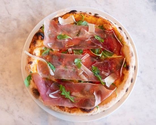 Prosciutto and Arugula Pizza