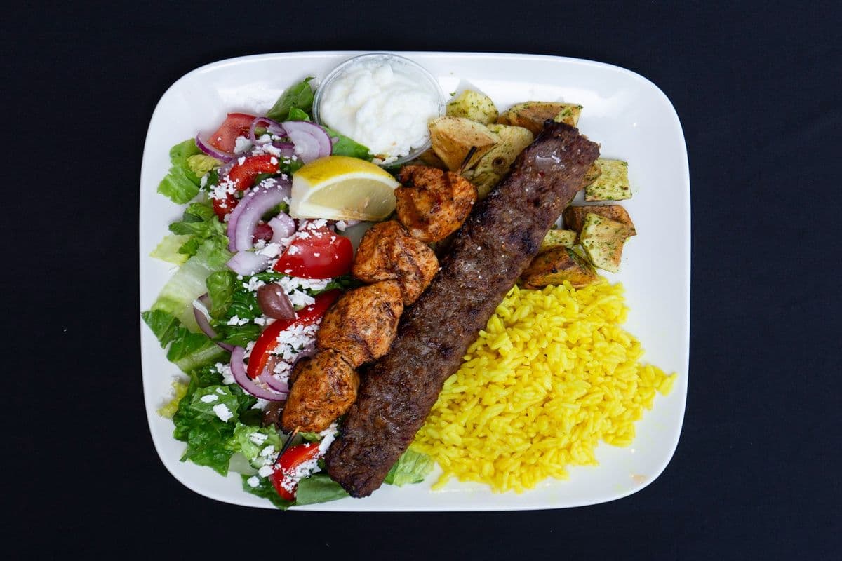 #10. Combo Platter (Kabob)