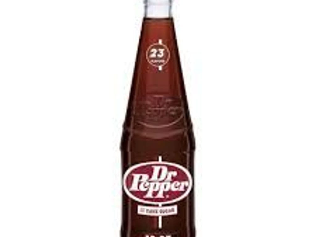 Dr Pepper Glass Bottle