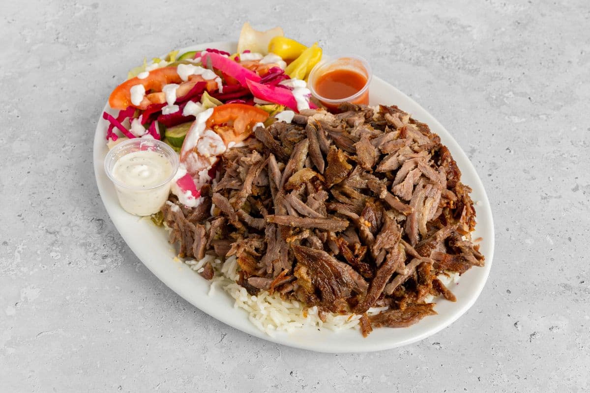 Beef Shawarma Plate