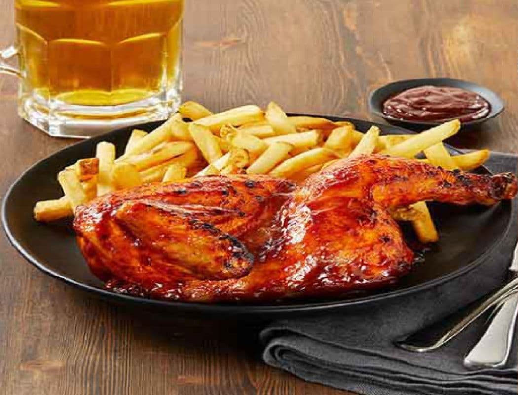Half BBQ Chicken (730 Cal)