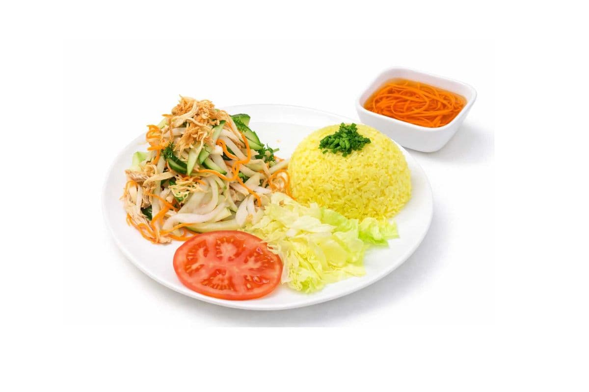 C30. Cơm Gà Xé Phay | Shredded Chicken with Rice
