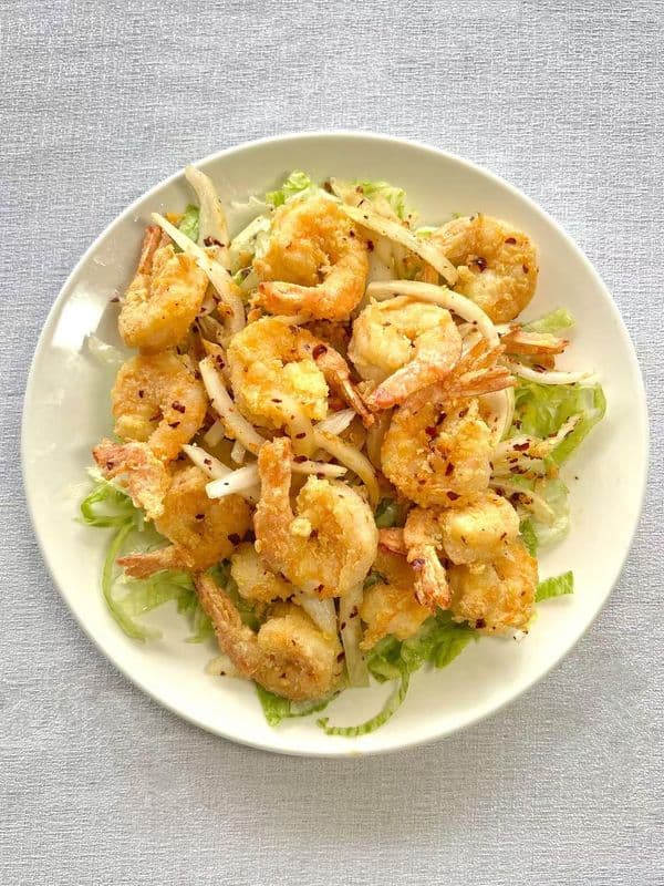 49. Crevettes frites au sel et piment / Fried Shrimp with Salt and Pepper / 49. Crevettes frites au sel et piment / Fried Shrimp with Salt and Pepper
