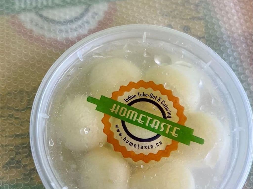 Rasgulla Plate