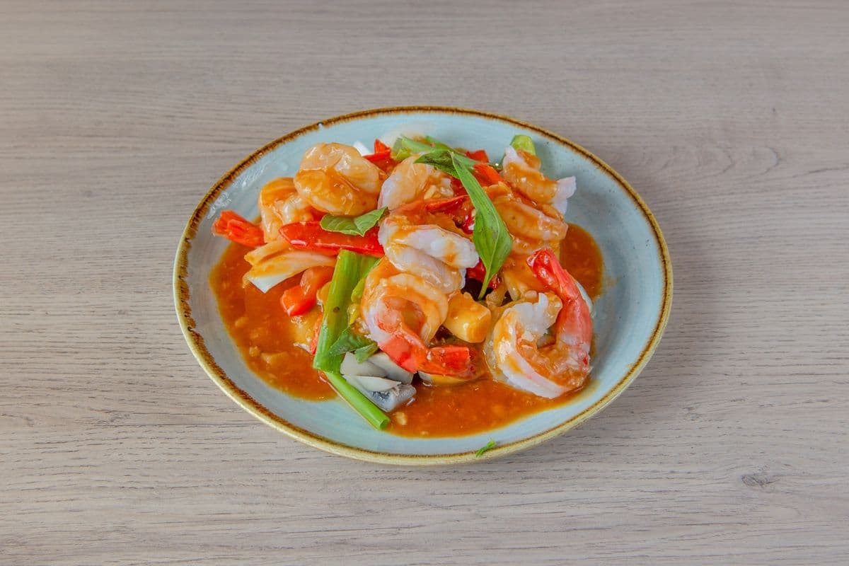 Thai Basil Prawns