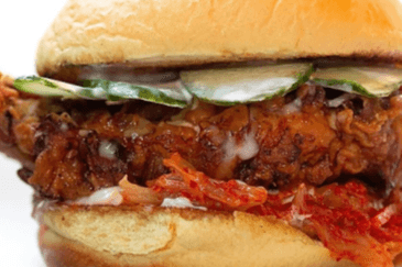 Korean Fried Chicken Sandwich