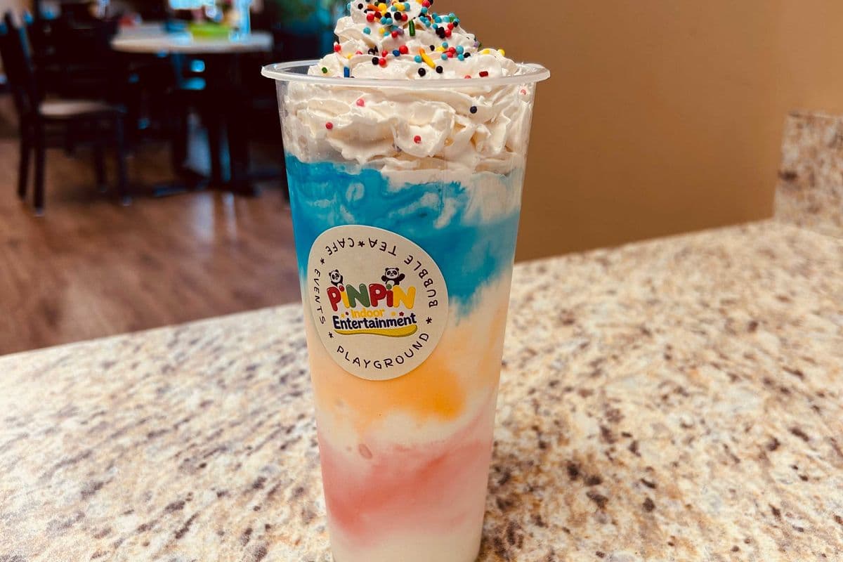 Rainbow Milk shake