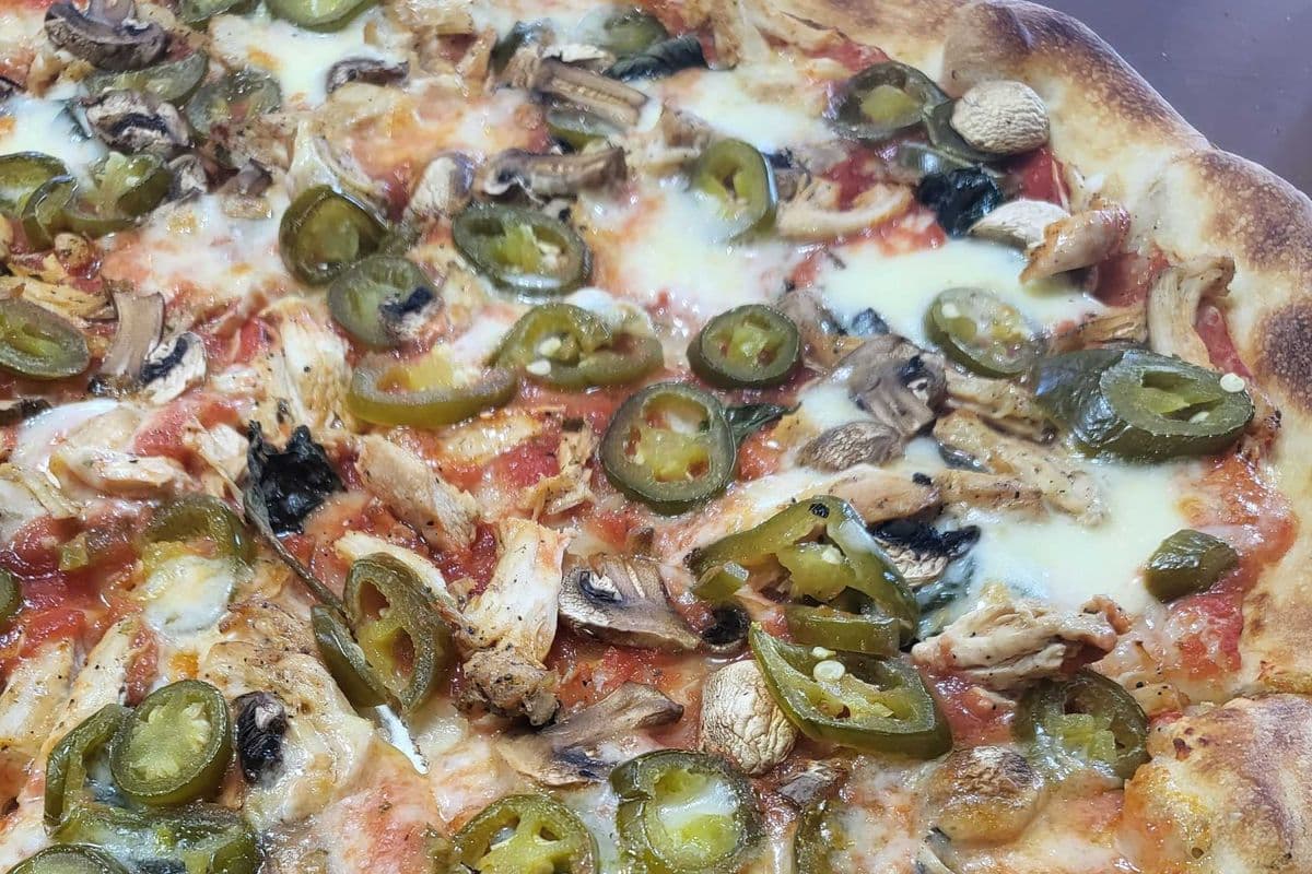 Dangerous Chicken Pizza