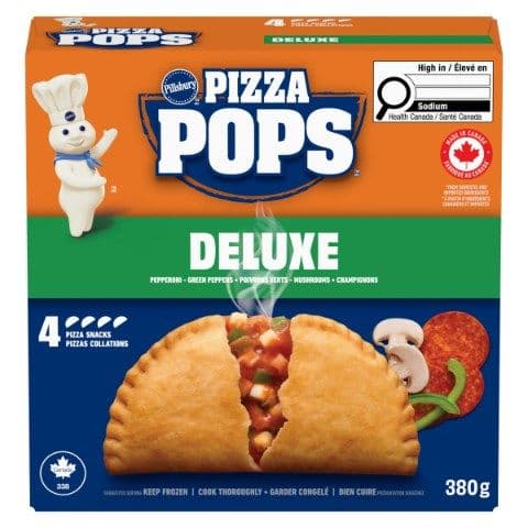Pizza Pops De Luxe 380g 4ct