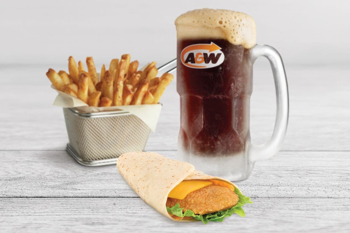 Spicy Chipotle Chicken Wrap Combo