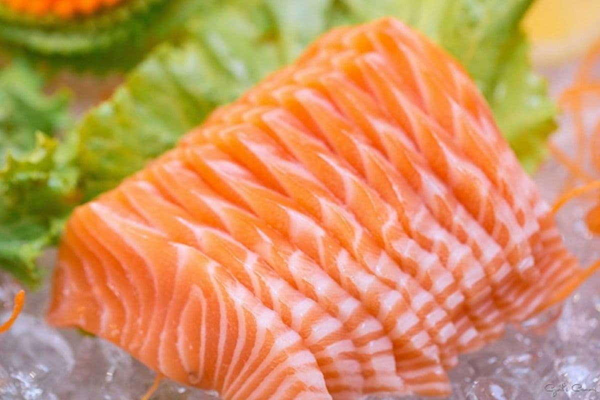 8 Fresh Salmon Sashimi (8 pcs)