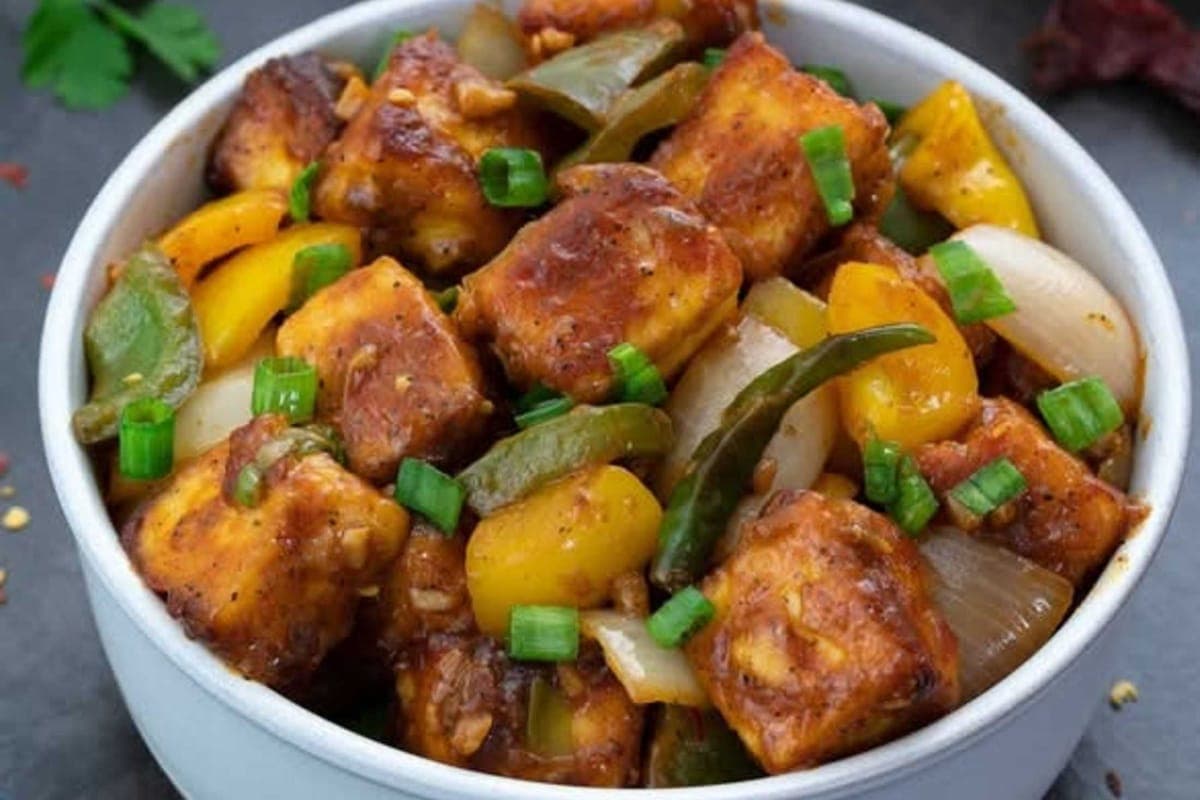 Paneer au piment / Chilli Paneer
