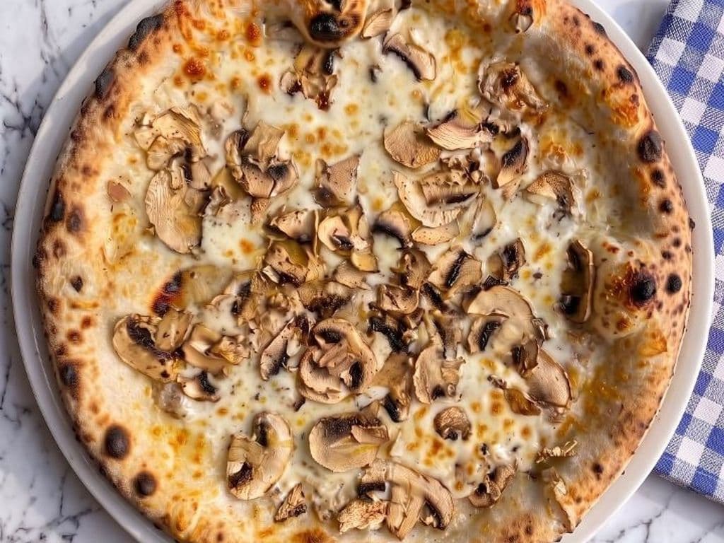 Mushroom Pizza