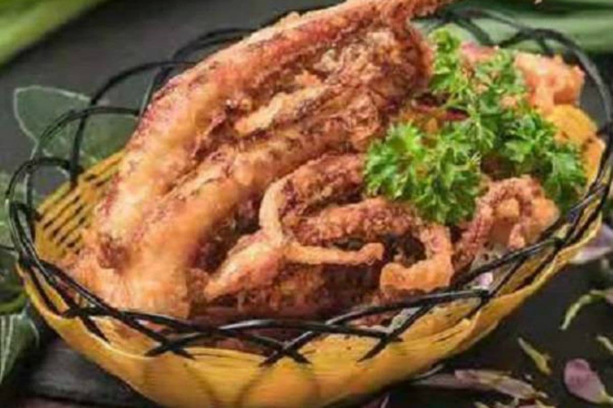 Crispy chicken Gristle With Garlic 蒜香鸡脆骨