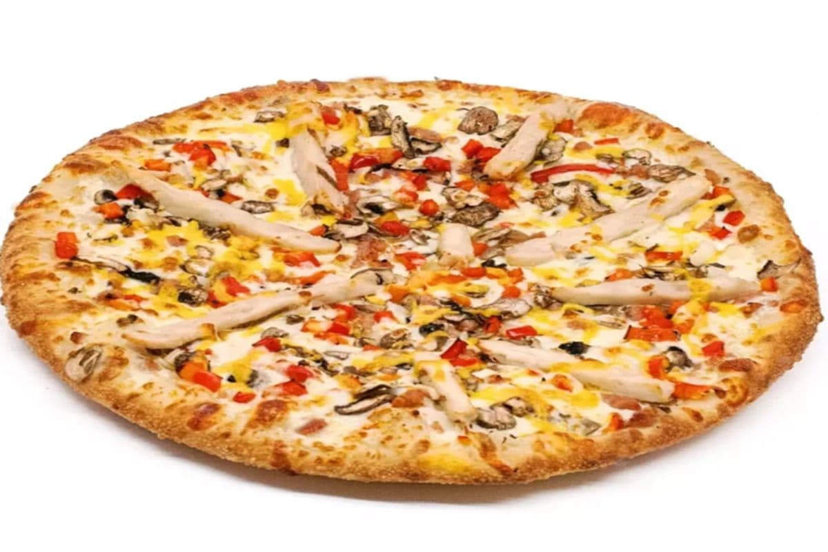 15" Stone-Baked Buffalo Chicken Pizza