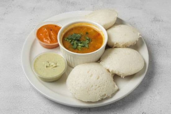 Plain Idli (4 pcs)