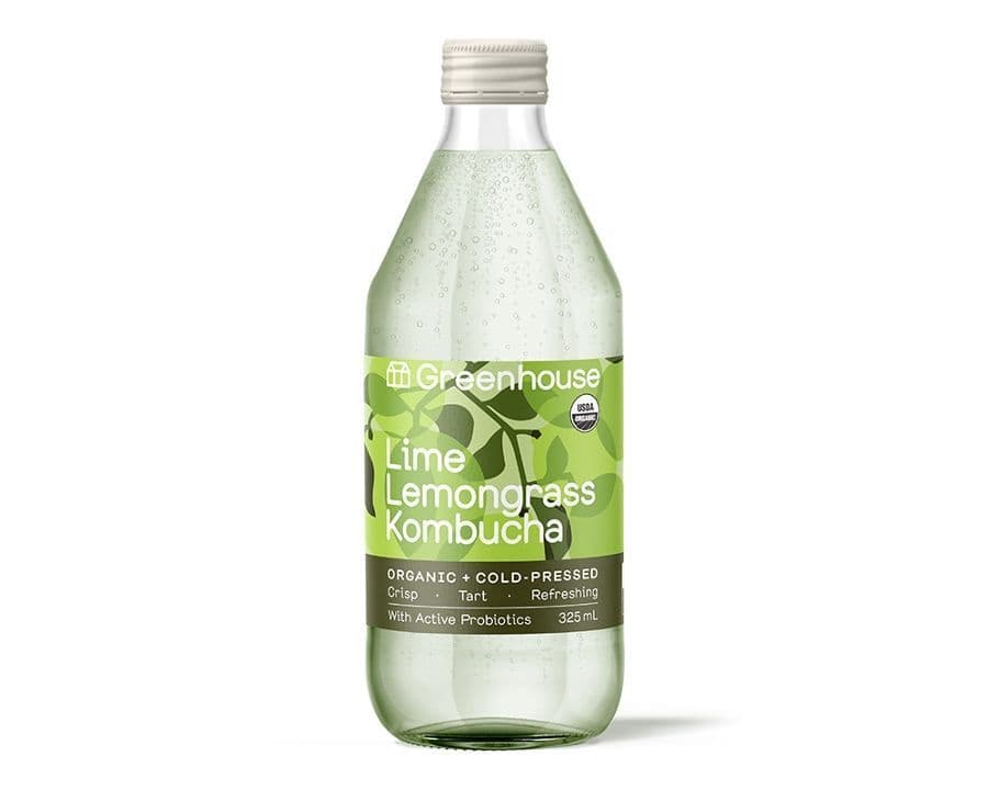 Greenhouse Lime Lemongrass Kombucha