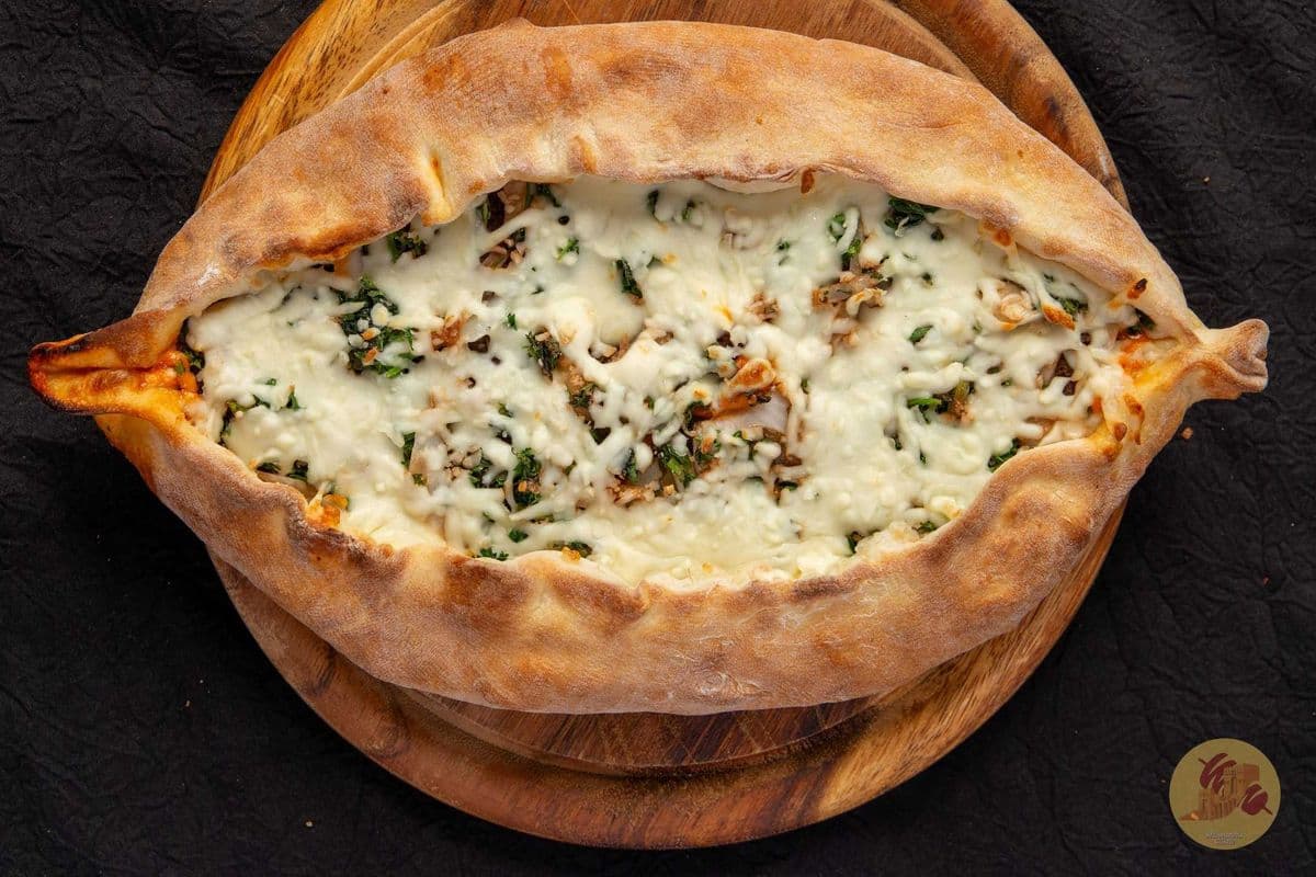 Feta and Spinach Fateera