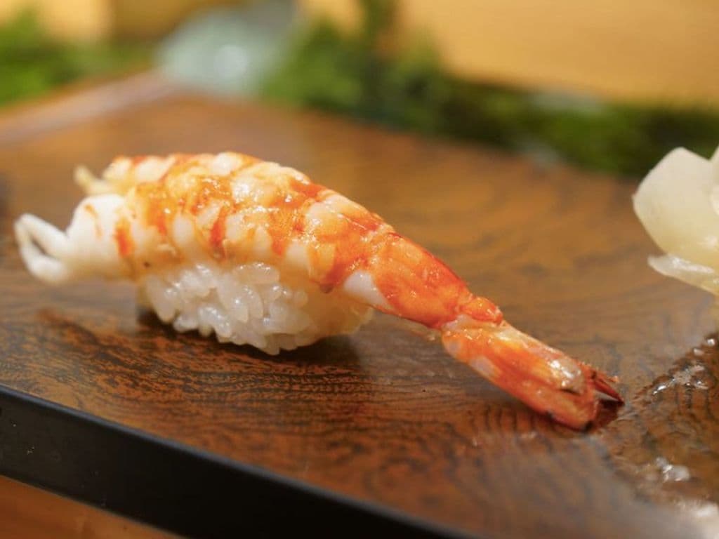 Ebi(steamed shrimp) Nigiri