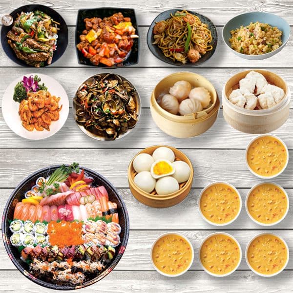 Six Can Dine Deluxe (Save $33) (S6B)