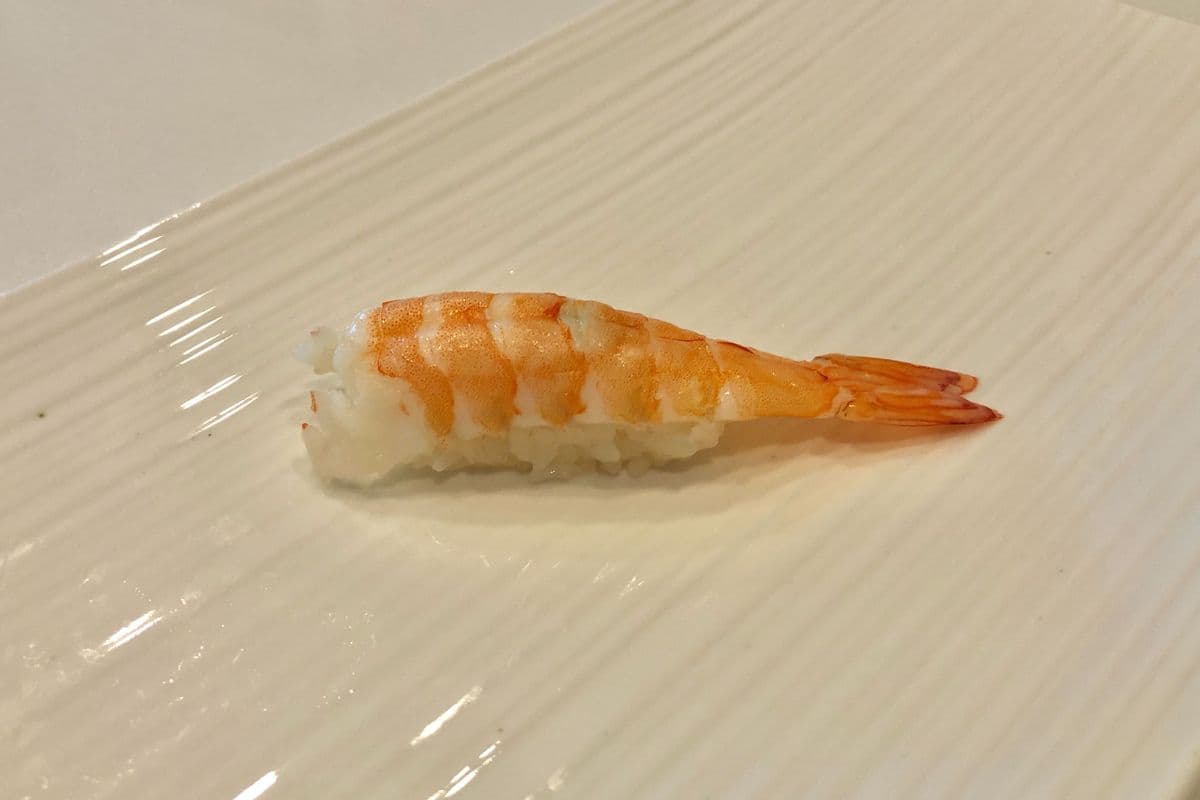 Ebi Boiled Prawn Nigiri