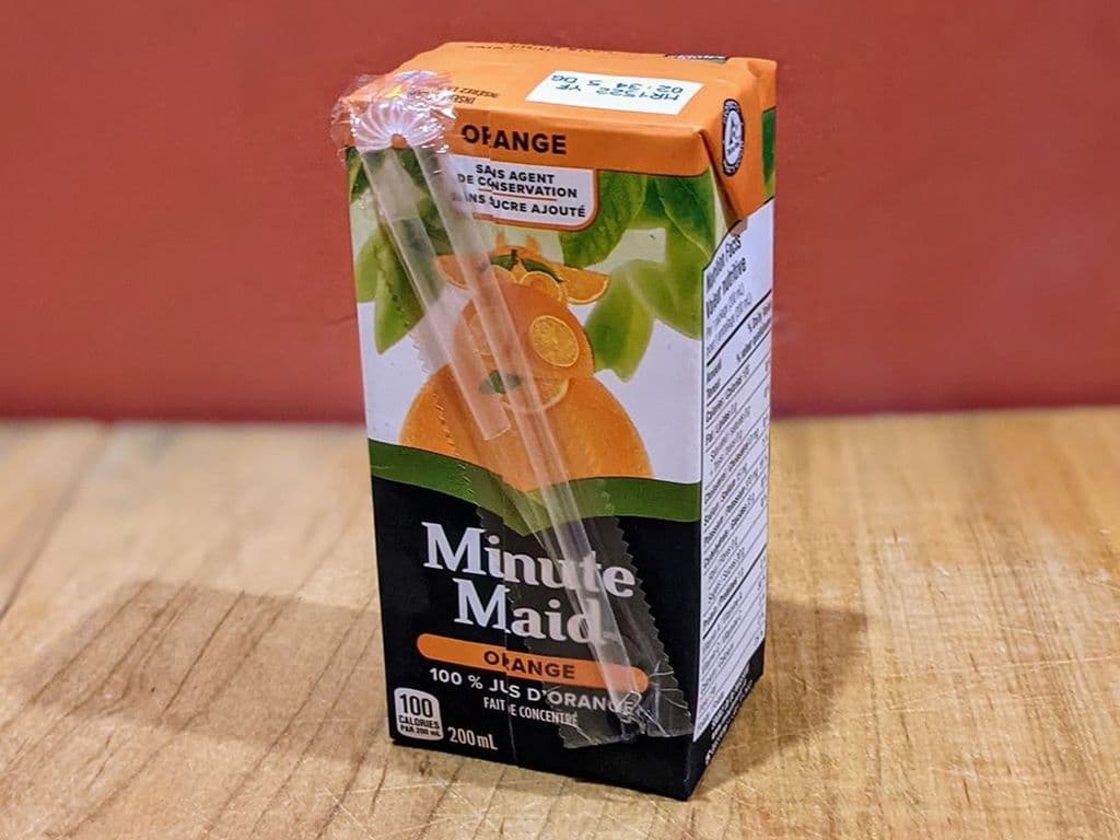 Orange Juice Box