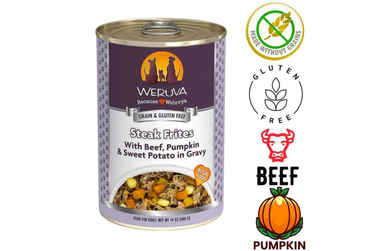 Weruva - Steak Frites Canned Dog Food (14 oz)