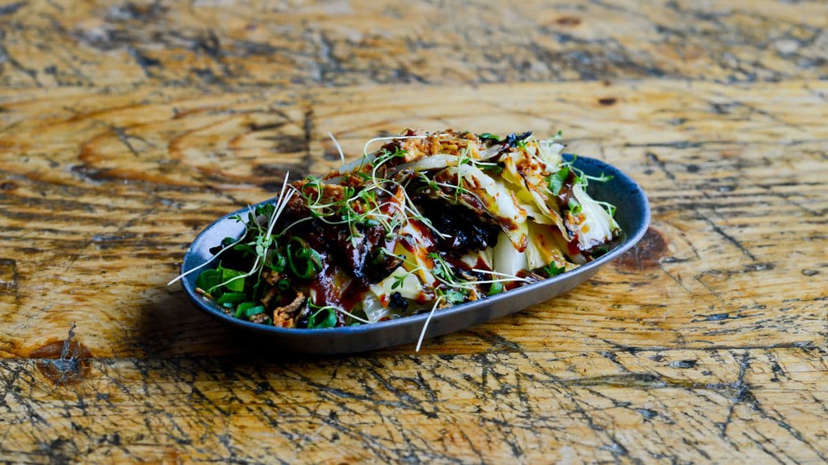 Charred White Cabbage