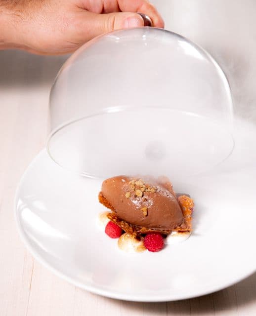 Smoked Chocolate Mousse
